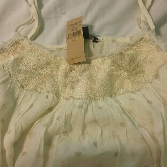 American Eagle embroidered crop tank - Picture 2 of 2